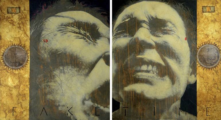 770x421 Saatchi Art Fake Time Painting By Andrey Tsoy - Fake Painting