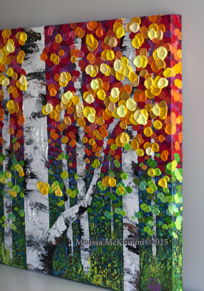 701x1000 Colourful Fall Birch And Aspen Trees In Autumn Painting By - Fall Birch Tree Painting