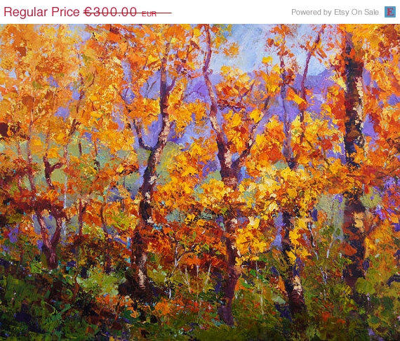 Fall Birch Tree Painting At Paintingvalley.com 