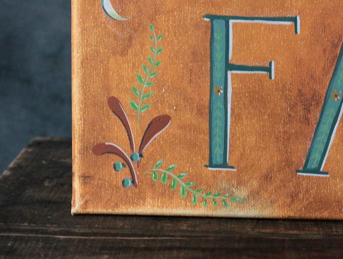 1200x904 Hello Fall Canvas Painting - Fall Canvas Painting