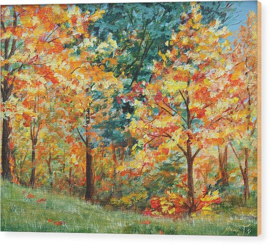 Fall Foliage Painting at PaintingValley.com | Explore collection of ...