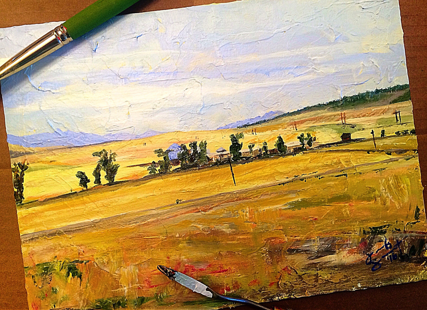 1500x1088 Fall Harvest - Fall Harvest Painting