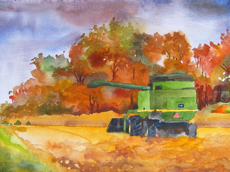 736x552 The 17 Best Harvest Images On Autumn Harvest, Fall - Fall Harvest Painting
