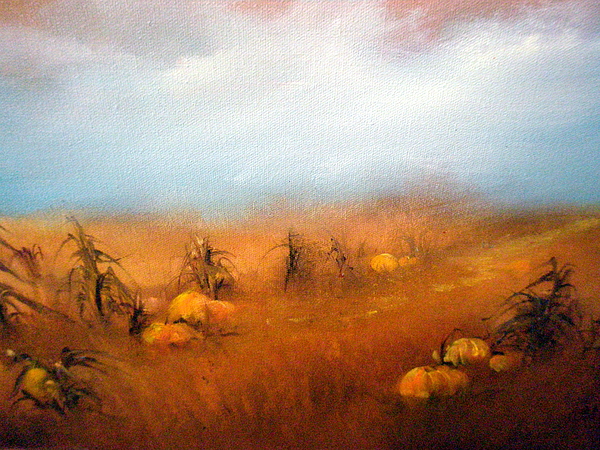 600x450 Autumn Harvest Painting By Sally Seago - Fall Harvest Painting