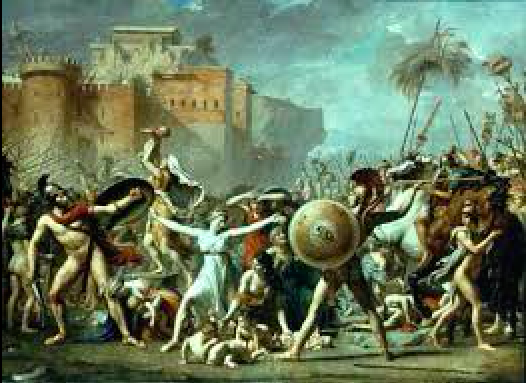 1052x766 The Fall Of Rome - Fall Of An Empire Painting