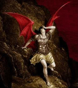 249x283 The History Of Demons An Explanation Of The War In Heaven - Fall Of Lucifer Painting