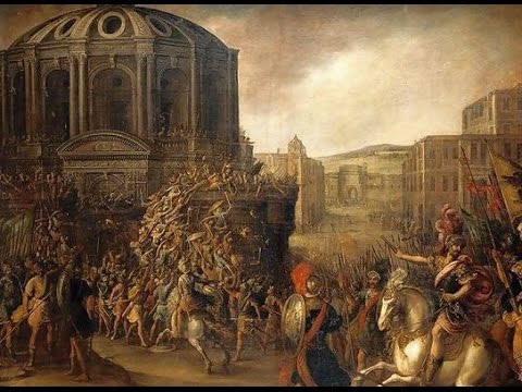 480x360 The History Of The Decline And Fall Of The Roman Empire, Volume 3 - Fall Of Rome Painting