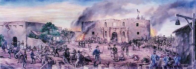 793x279 Johnwayne View Topic - Fall Of The Alamo Painting