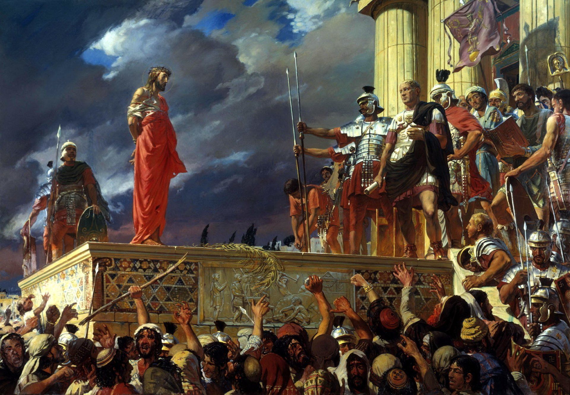 1920x1330 Roman Empire Paintings Art Wallpapers Desktop Background - Fall Of The Roman Empire Painting