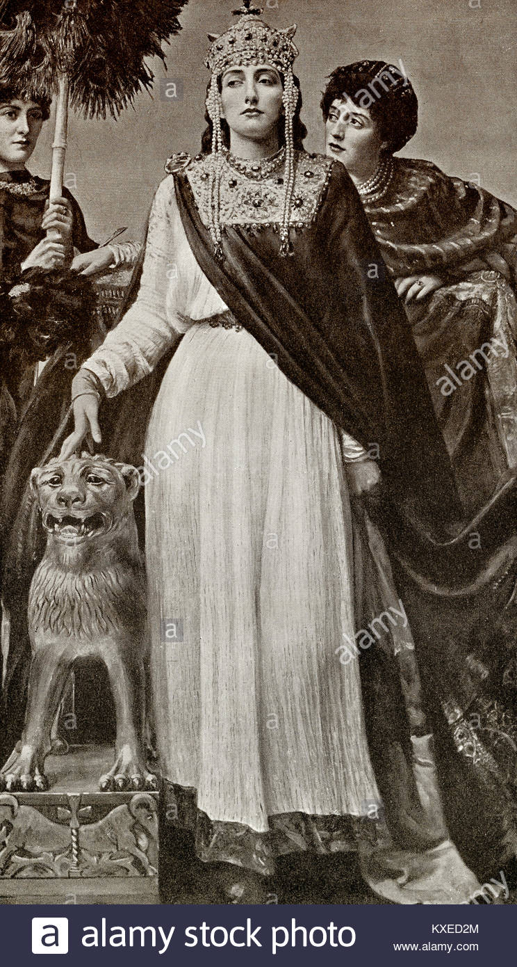 744x1390 Theodora, C. 500 548, Empress Of The Eastern Roman Empire - Fall Of The Roman Empire Painting