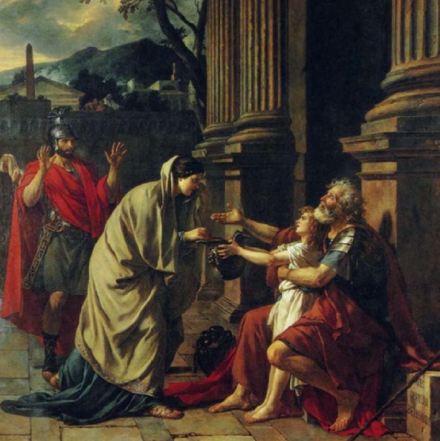 900x901 Eastern Roman Empire - Fall Of The Roman Empire Painting