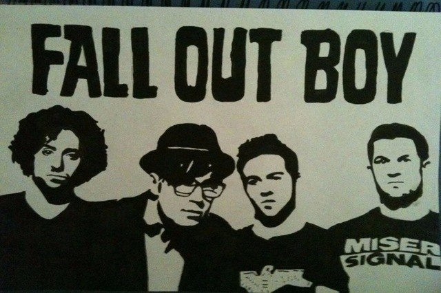 Fall Out Boy Painting at PaintingValley.com | Explore collection of ...