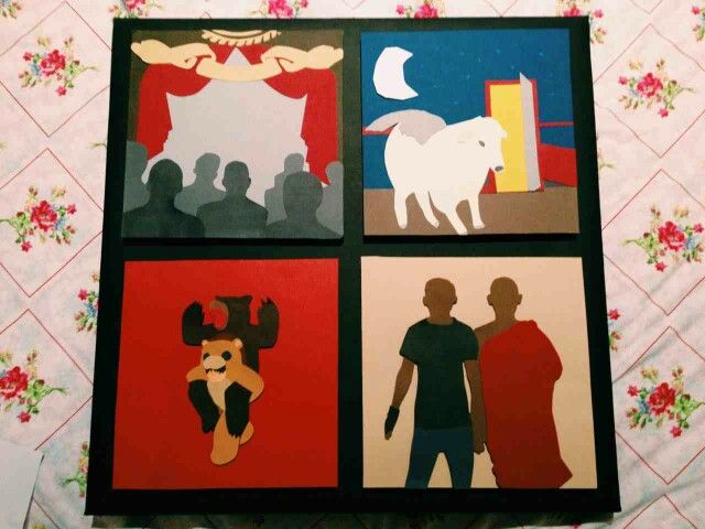 640x480 The 104 Best Fall Out Boy Images On Bands, Emo - Fall Out Boy Painting