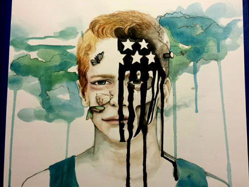 500x375 The Fandom - Fall Out Boy Painting