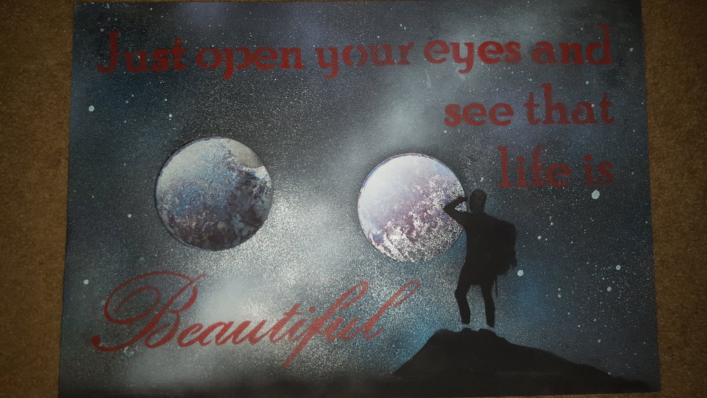 1024x576 This Is A Painting, Not A Fall Out Boy Song By Smileysun7 - Fall Out Boy Painting