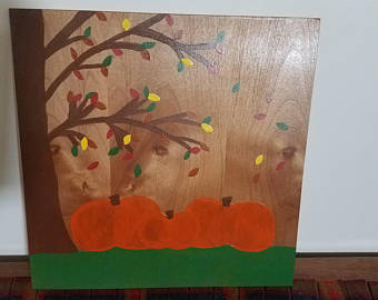 340x270 Fall Painting Etsy - Fall Painting