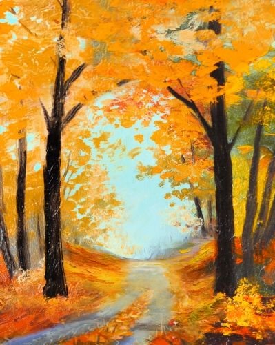399x500 Paint Nite. Drink. Paint. Party! We Host Painting Events - Fall Painting