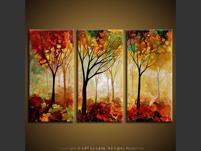 800x600 Colors Of The Fall Art By Lena - Fall Painting Colors
