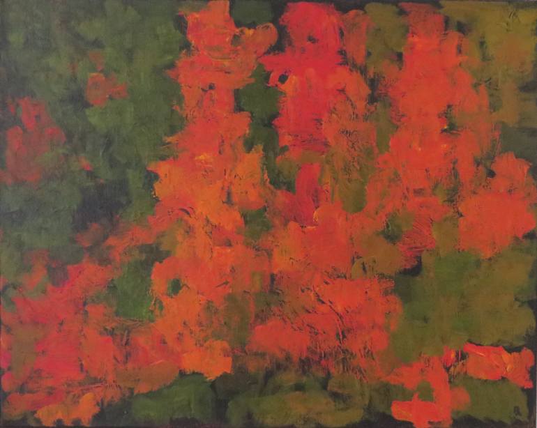 770x614 Saatchi Art Colors Of Fall Painting By Robert Alexander - Fall Painting Colors