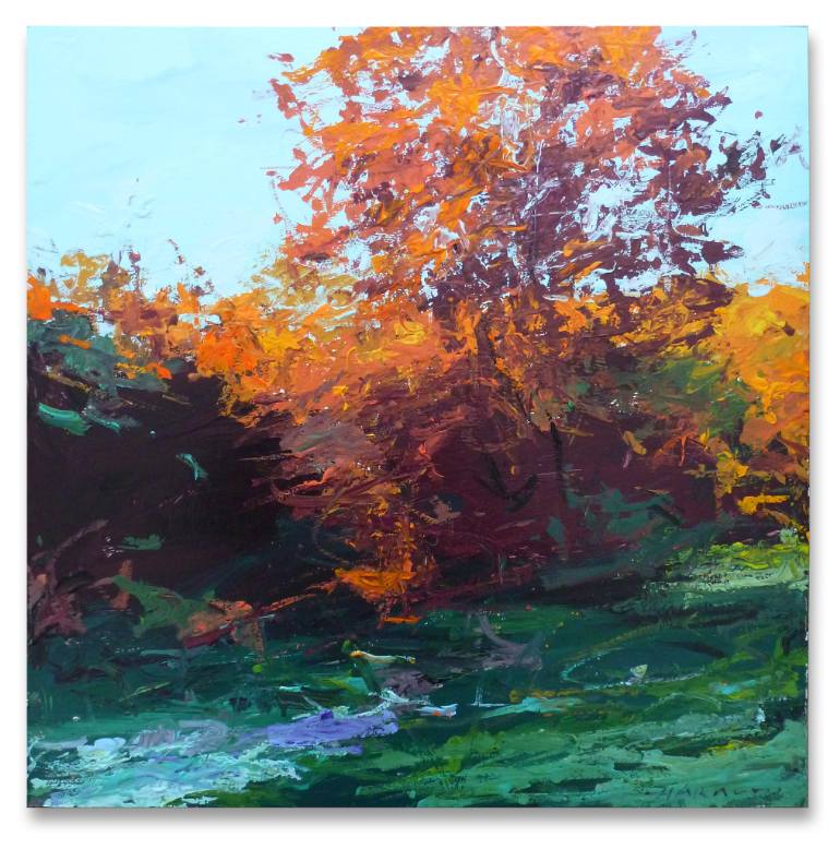 770x778 Saatchi Art Colors Of Fall Painting By Will Harmuth - Fall Painting Colors