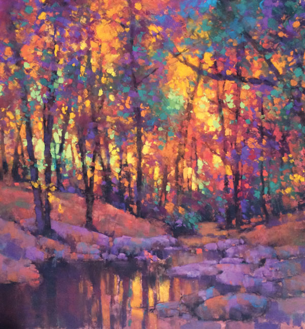 600x647 These 7 Tree Paintings Will Make You Wish It Was Fall All Year Long - Fall Painting Colors