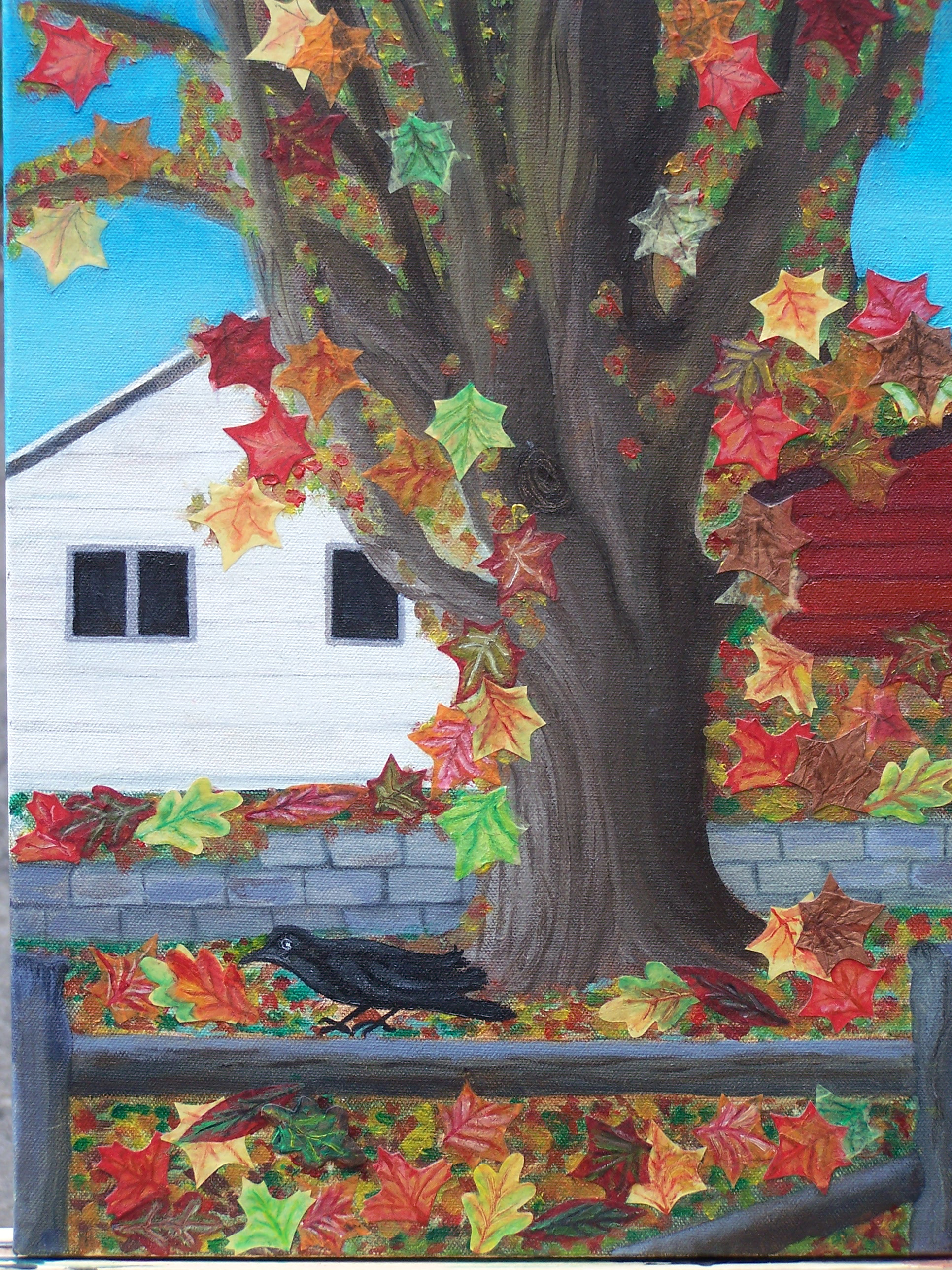 1932x2576 Country Fall Tree Robin Phillips Studio - Fall Tree Painting