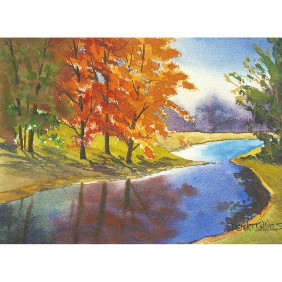 570x570 Light Autumn Facebook Group - Fall Watercolor Painting