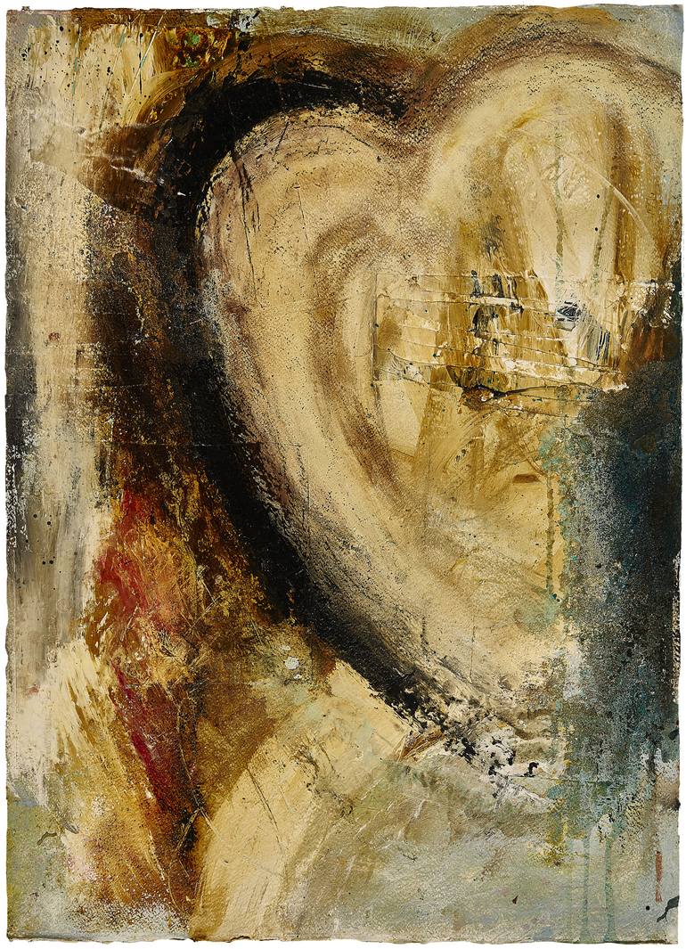 770x1065 Saatchi Art Fallen Angel Painting By Deb Chaney - Fallen Angel Painting