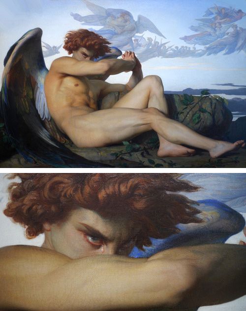 Fallen Angel Painting Alexandre Cabanel At Paintingvalley Com Images, Photos, Reviews
