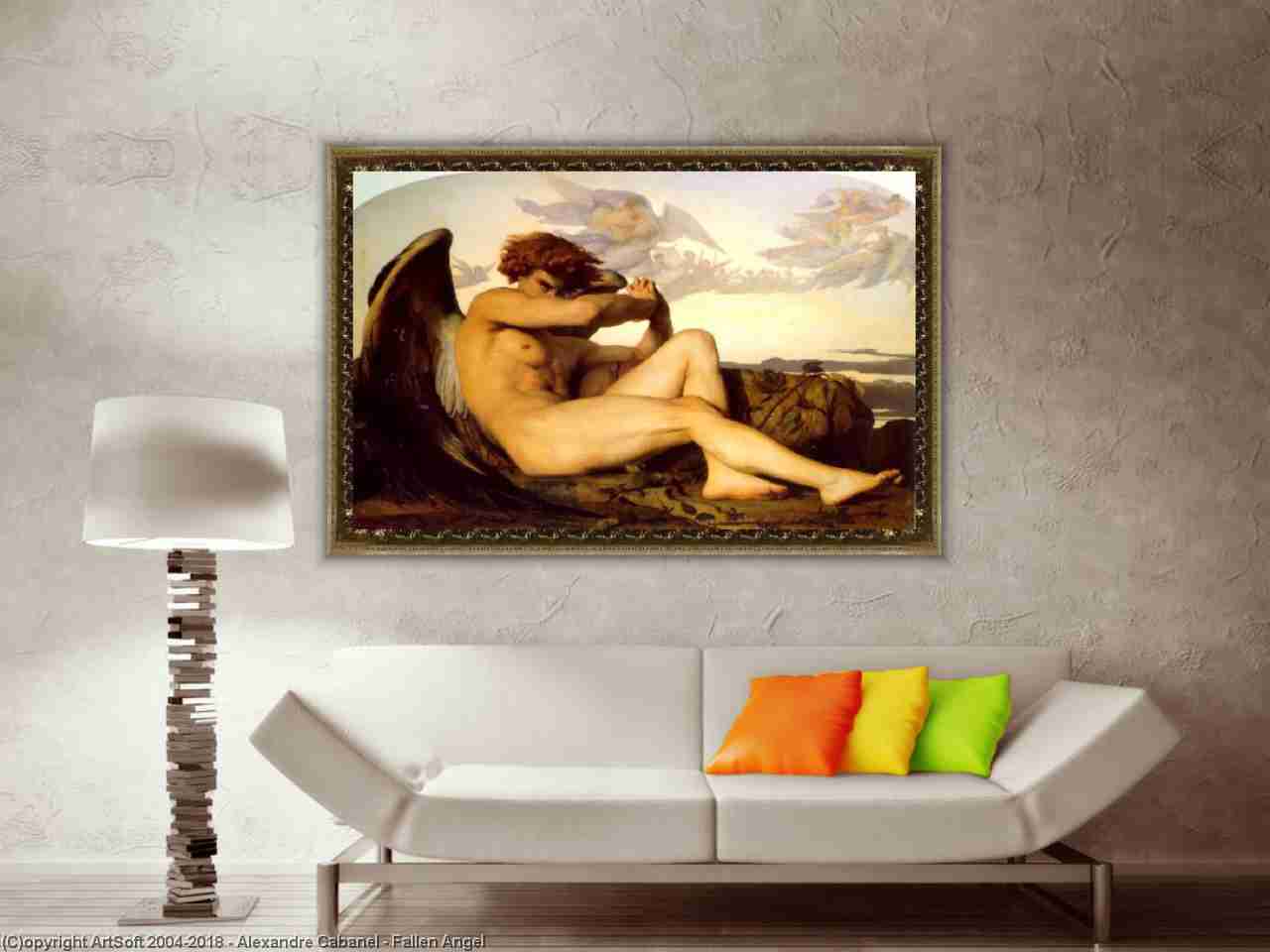 1280x960 Fallen Angel By Alexandre Cabanel - Fallen Angel Painting Alexandre Cabanel