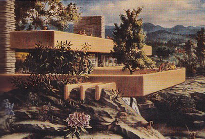 400x271 Lucindaville Fallingwater - Falling Water Painting