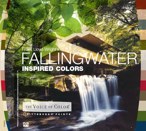 500x449 Ppg Pittsburgh Paint Fallingwater Color Series - Falling Water Painting