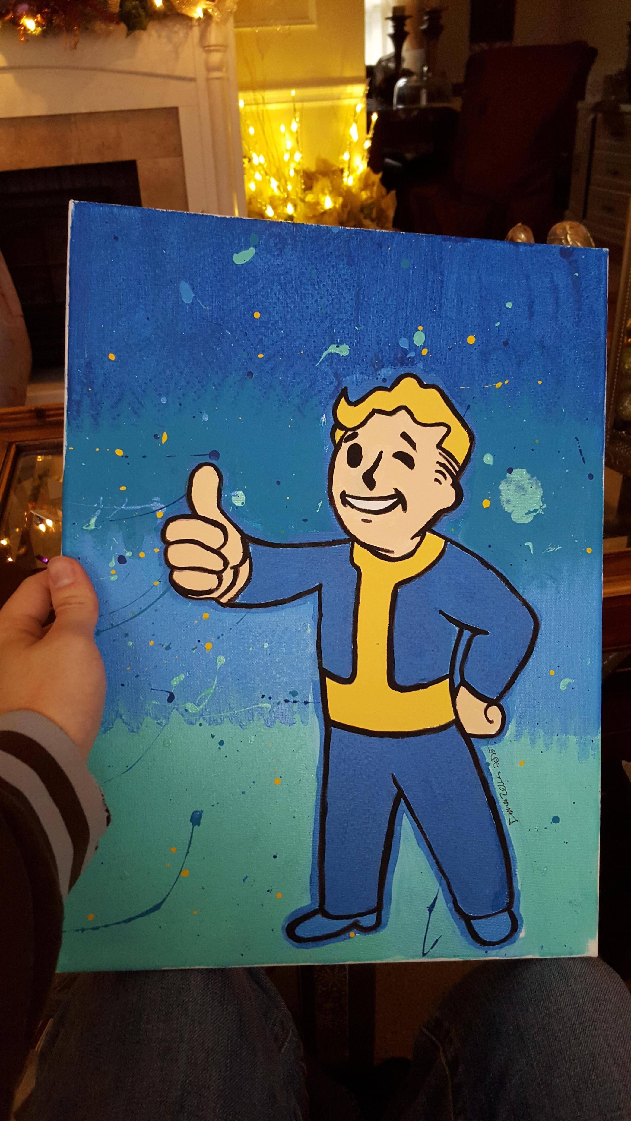 Fallout Painting At Paintingvalley Com Explore Collection Of