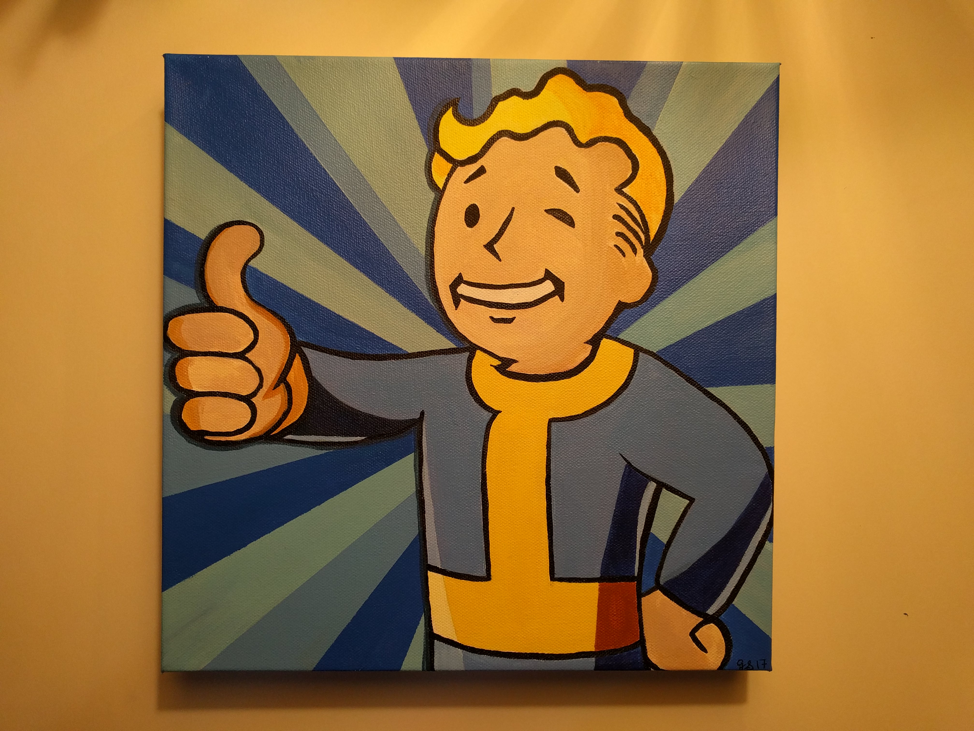 4032x3024 Fallout Painting I Did - Fallout Painting
