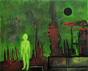 300x244 Fallout Paintings Fine Art America - Fallout Painting