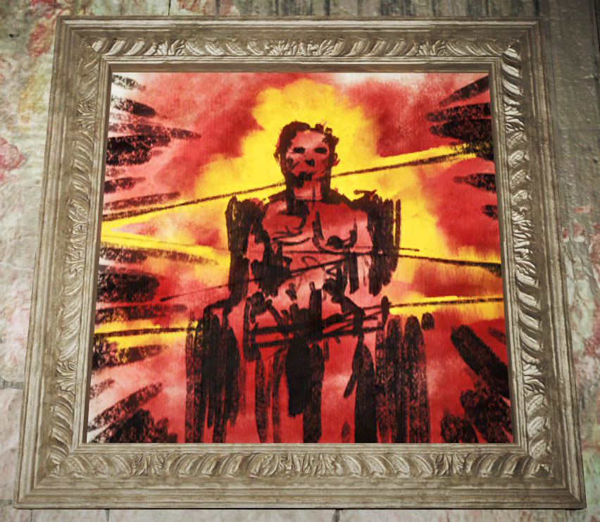 852x741 Image - Fallout Painting
