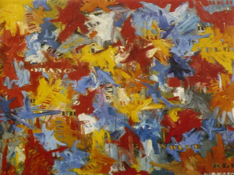 800x600 Jasper Johns False Start Painting Art Amp Soul - False Start Painting