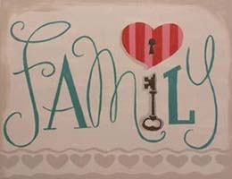 260x200 Canvas Painting - Family Canvas Painting