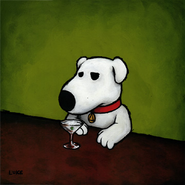 360x360 Luke Chueh Vs. The Family Guy - Family Guy Painting