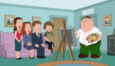 380x219 Family Guy Find, Make Amp Share Gfycat Gifs - Family Guy Painting