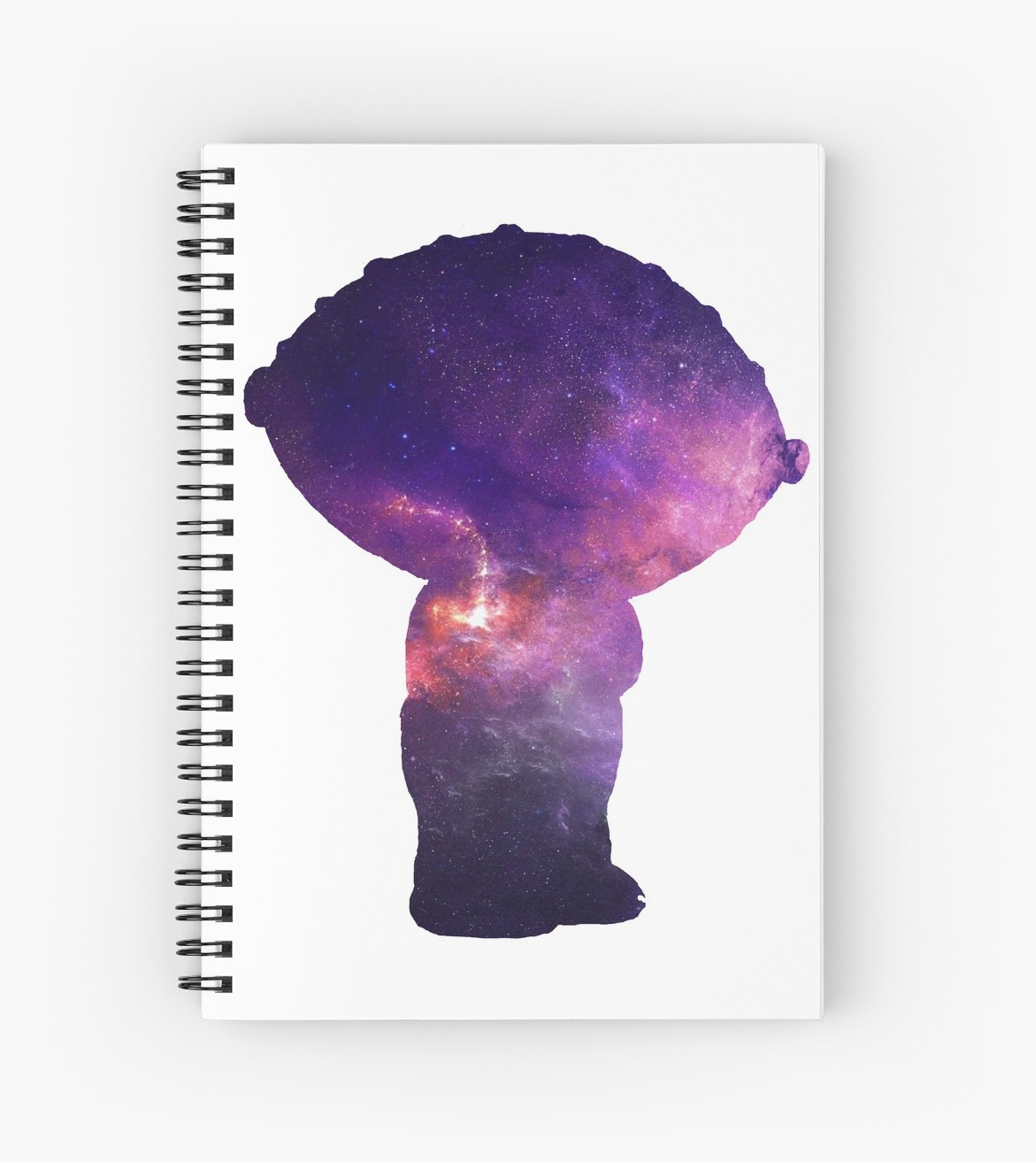 1171x1313 Family Guy Stewie Griffin Outline Spiral Notebooks By Milandas - Family Guy Stewie Painting