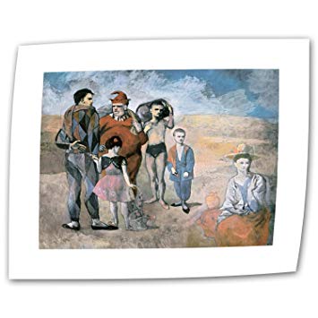 Family Of Saltimbanques Painting