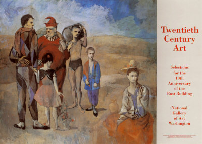 400x286 Picasso - Family Of Saltimbanques Painting