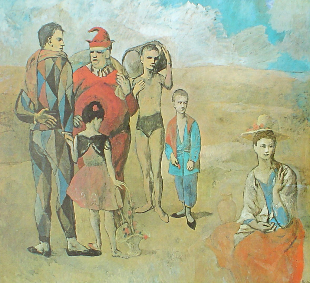 1024x934 Picasso Family Of Saltimbanques Kerrisdale Gallery - Family Of Saltimbanques Painting
