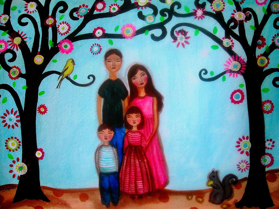 900x674 Chinese Family Paintings Fine Art America - Family Painting