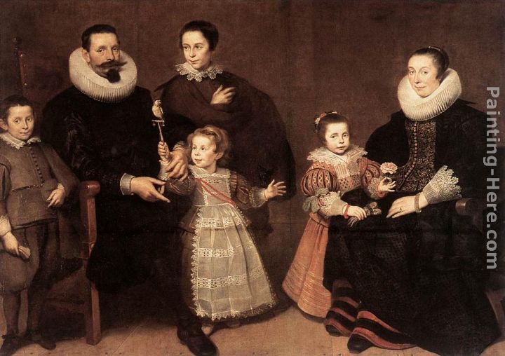 720x508 Cornelis De Vos Family Portrait Painting Anysize 50% Off - Family Painting