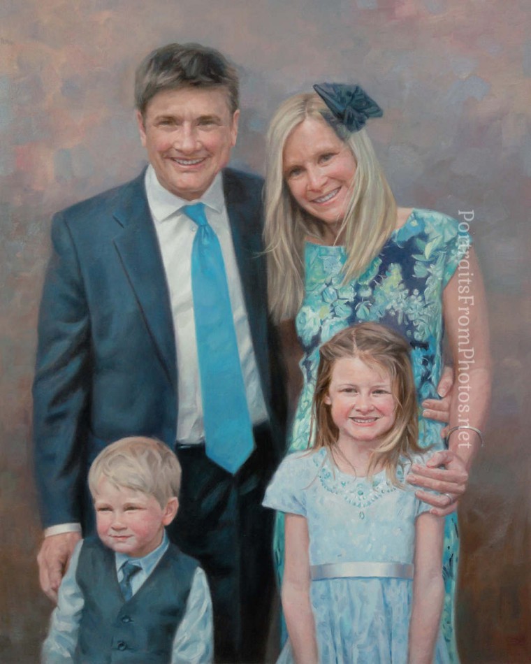 760x950 How Much Does It Cost To Commission A Painting - Family Picture Painting