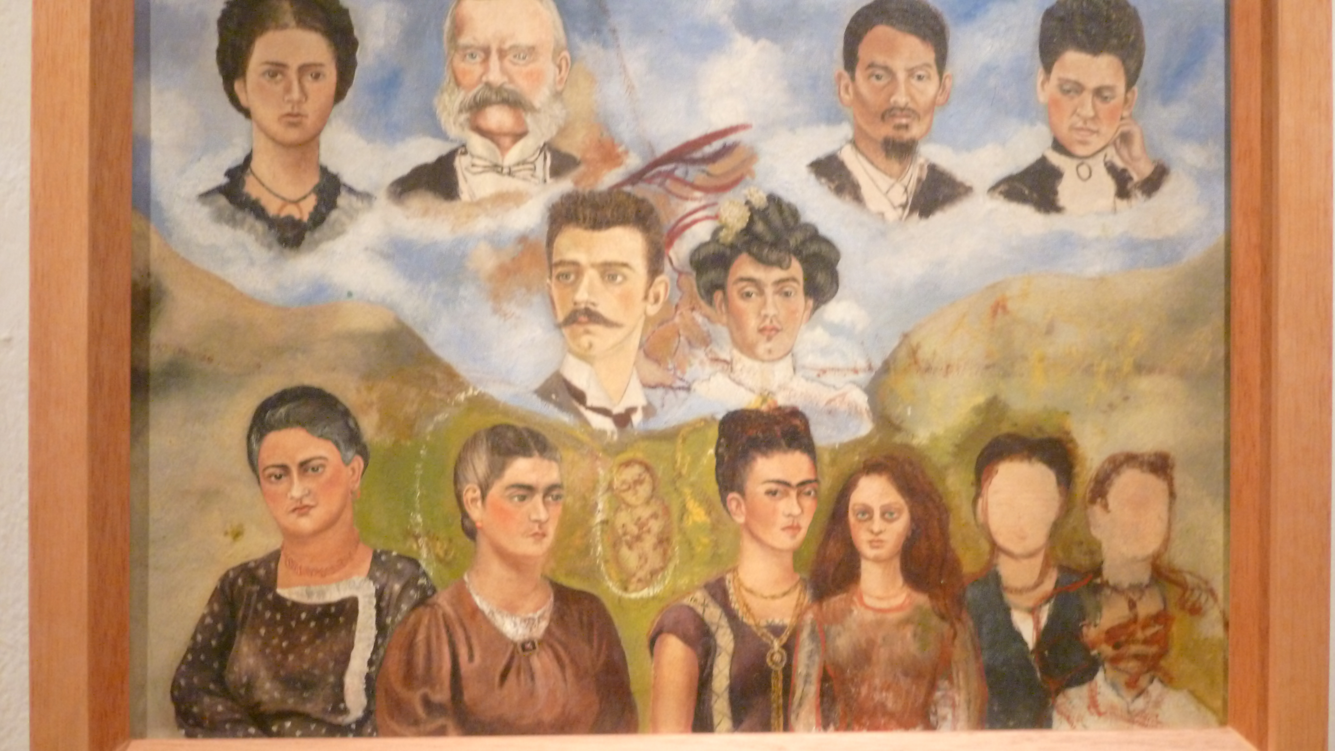 4320x2432 Painting, Frida's Family Why Evolution Is True - Family Picture Painting