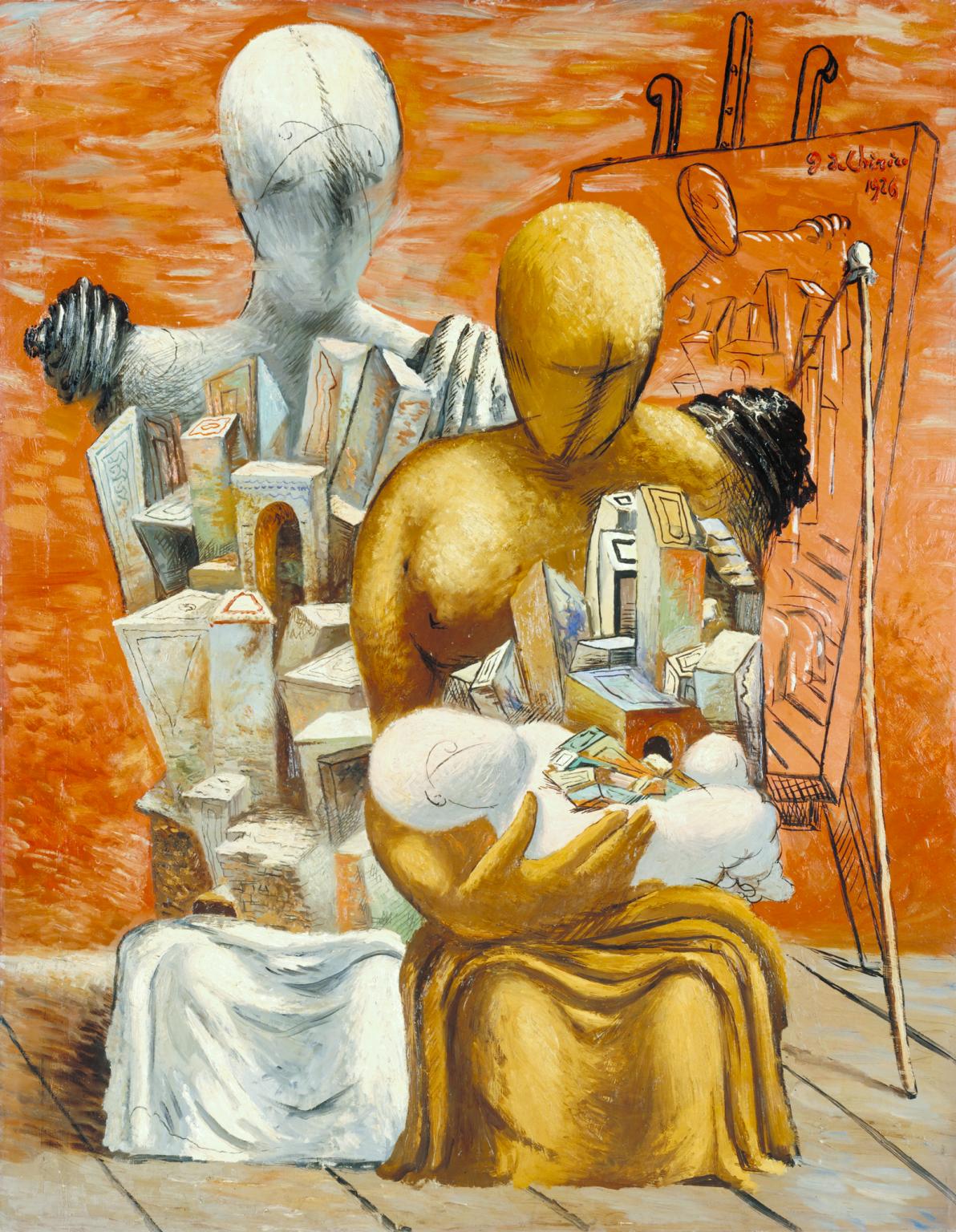 1192x1536 The Painter's Family', Giorgio De Chirico, 1926 Tate - Family Picture Painting
