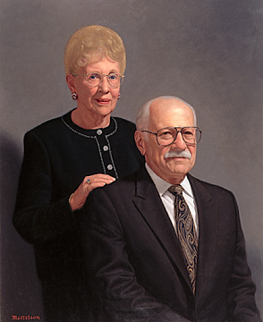 294x360 Family Portraits In Oil - Family Portrait Painting